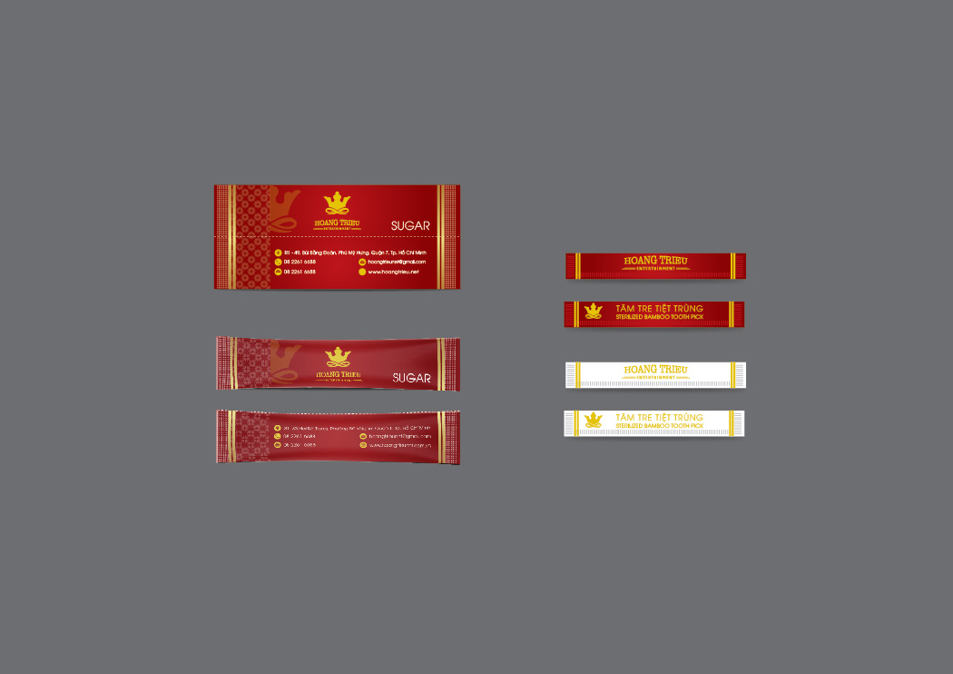 HOÀNG TRIỀU - Thiết kế logo và bộ nhận diện cho khu giải trí Hoàng Triều Entertainment